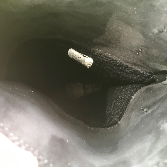 🍂5/20$!! Tall Black Boots With Cuff Detail - Picture 10 of 12